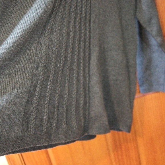 Soft Surroundings Green Wool Blend Sweater Plus Size 3X Cozy Classic Pullover - Picture 7 of 14